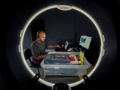 Imagens das aulas de fotografia, animação e light-painting