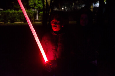 Imagens das aulas de fotografia, animação e light-painting