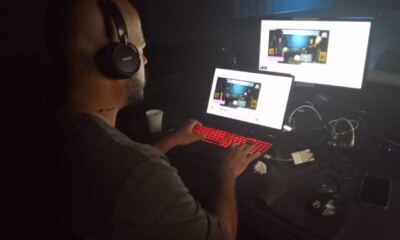 Transmissão das aulas de fotografia, animação e light-painting