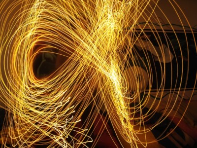 Imagens das aulas de fotografia, animação e light-painting